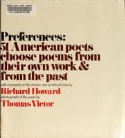 Tapa de Preferences: 51 American poets choose poems from their own work and from the past