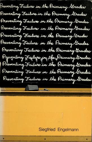 Tapa de Preventing failure in the primary grades
