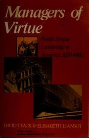 Tapa de Managers of virtue