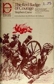 Tapa de The red badge of courage, and selected prose and poetry