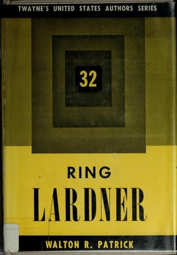 Tapa de Ring Lardner