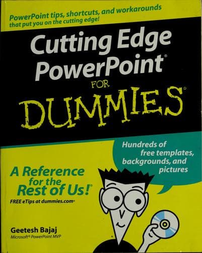 Tapa de Cutting edge PowerPoint for Dummies