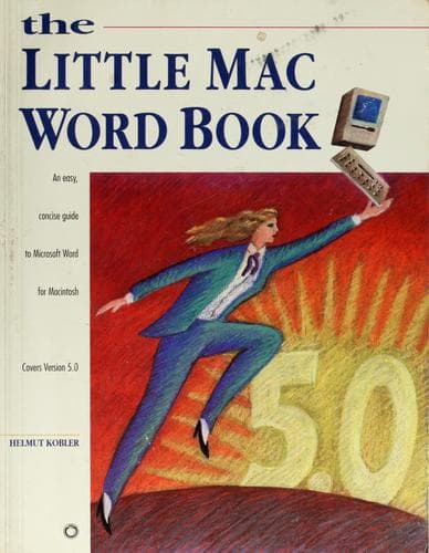 Tapa de The little Mac word book
