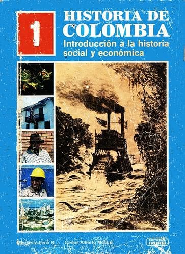 Tapa de Historia de Colombia