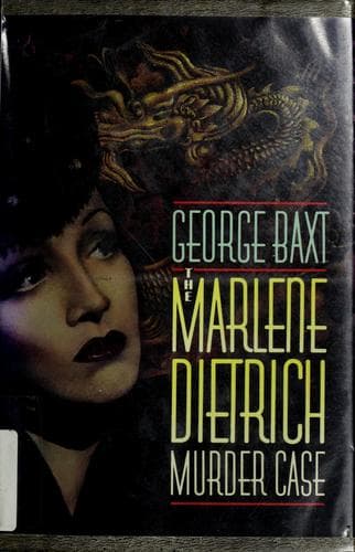 Tapa de The Marlene Dietrich murder case