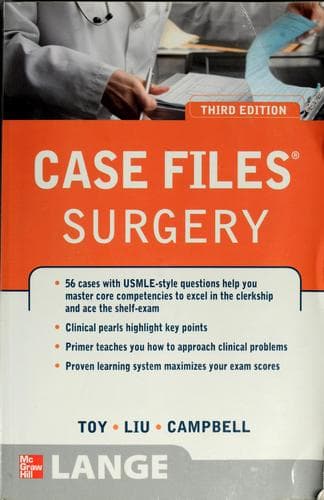 Tapa de Case files.