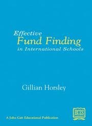 Tapa de Effective Fund Finding in International Schools