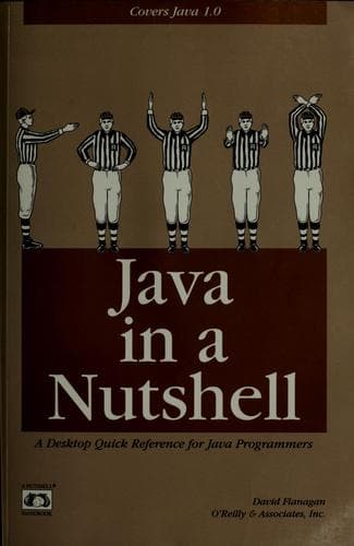 Tapa de Java in a nutshell