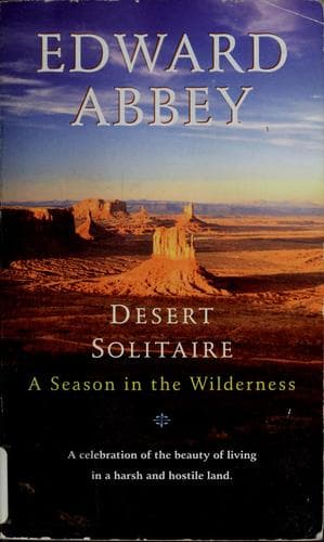Tapa de Desert solitaire