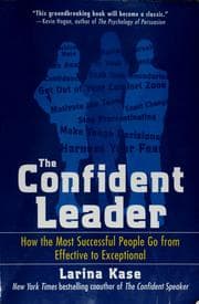 Tapa de The confident leader