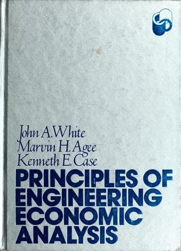 Tapa de Principles of engineering economic analysis