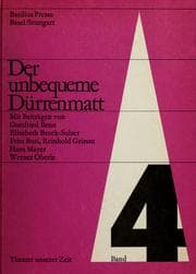Tapa de Der unbequeme Dürrenmatt