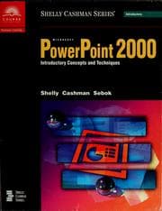 Tapa de Microsoft PowerPoint 2000
