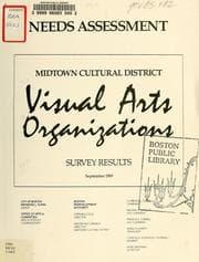 Tapa de Needs assessment: midtown cultural district: visual arts organizations: survey results