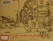 Tapa de Tremont street and columbus avenue
