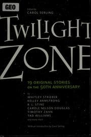 Tapa de Twilight zone anthology