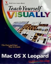 Tapa de Teach yourself visually Mac OS X Leopard