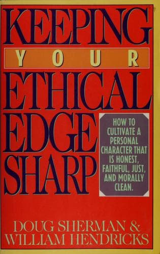 Tapa de Keeping your ethical edge sharp