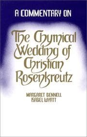 Tapa de Commentary on the Chymical Wedding of Christian Rosenkreutz