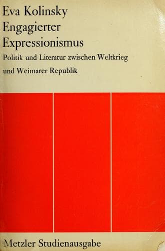 Tapa de Engagierter Expressionismus