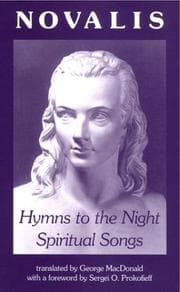 Tapa de Hymns to the Night Spiritual Songs