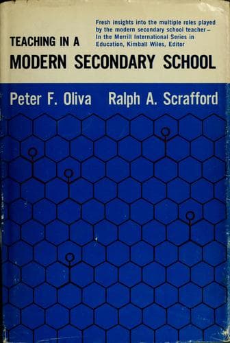 Tapa de Teaching in a modern secondary school