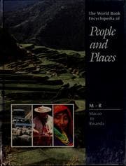 Tapa de The World Book Encyclopedia of People and Places