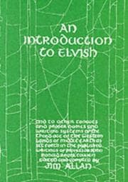 Tapa de An Introduction to Elvish, Other Tongues, Proper Names and Writing Systems of the Third Age of the Western Lands of Middle-Earth as Set Forth in the Published Writings of Professor John Ronald Reuel Tolkien