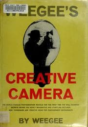 Tapa de Weegee's creative camera