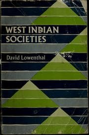 Tapa de West Indian societies