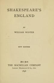 Tapa de Shakespeare's England