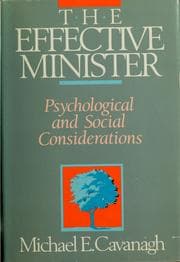 Tapa de The effective minister