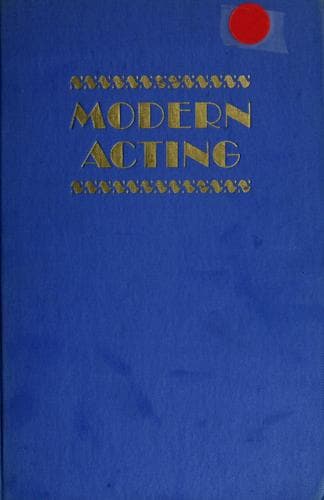 Tapa de Modern acting