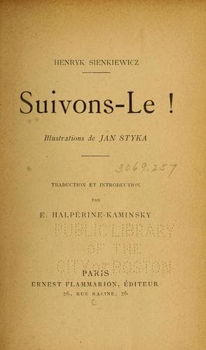 Tapa de Suivons-le!