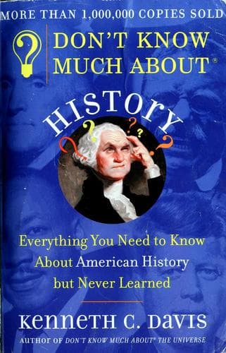 Tapa de Don't Know Much About History