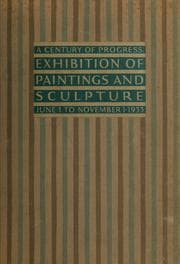 Tapa de Catalogue of a Century of progress exhibition of paintings and sculpture