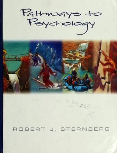 Tapa de Pathways to psychology