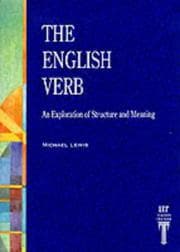 Tapa de The English Verb