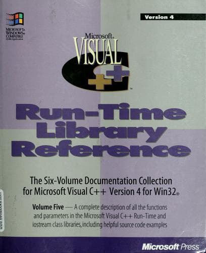 Tapa de Microsoft Visual C++