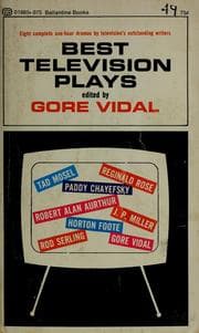 Tapa de Best television plays