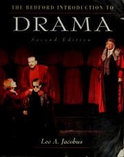 Tapa de The Bedford introduction to drama