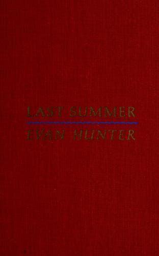 Tapa de Last summer.