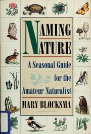 Tapa de Naming nature
