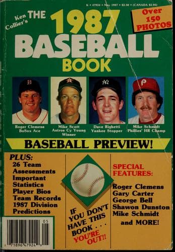 Tapa de Ken Collier's the ... baseball book