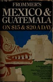 Tapa de Frommer's Mexico & Guatemala on $ ... & $ ... a day