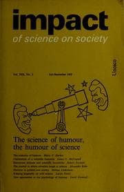 Tapa de Impact of science on society
