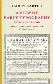 Tapa de A View of Early Typography