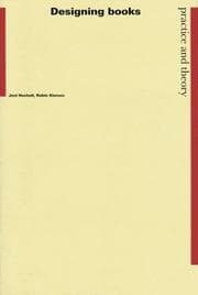 Tapa de Designing books