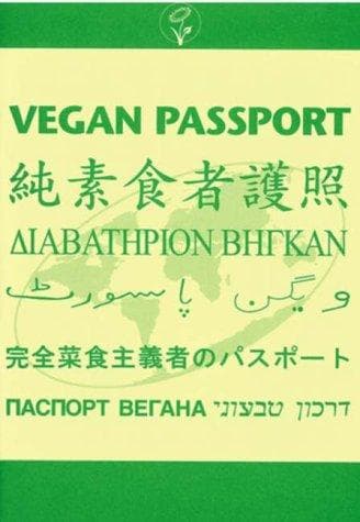 Tapa de Vegan Passport