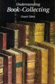 Tapa de Understanding book-collecting